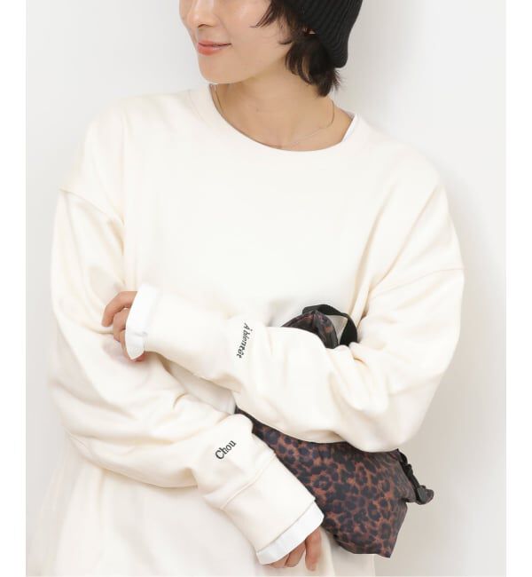 JOURNAL STANDARD relume「《WEB限定追加》［2枚セット］3WAY刺繍レイヤードスウェット」|スウェット・ジャージ|