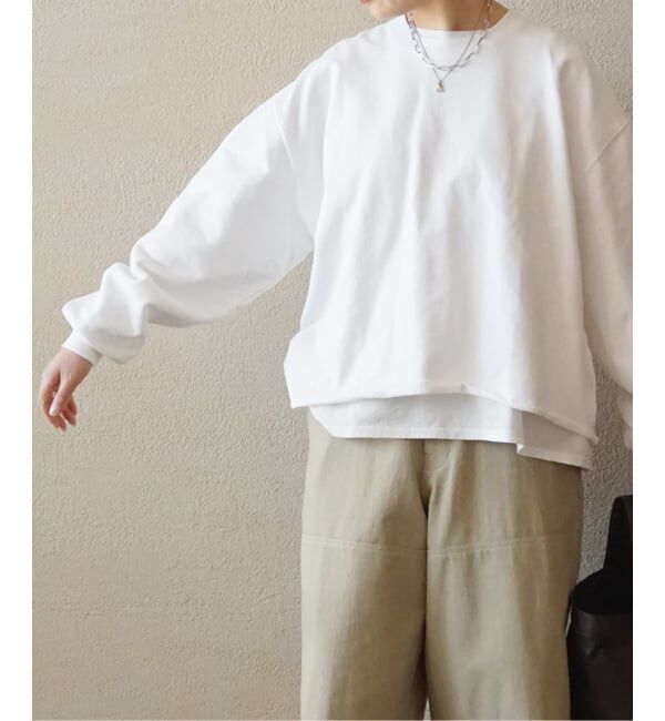journal standard luxe「リメイクスウェット」|スウェット・ジャージ|ホワイト