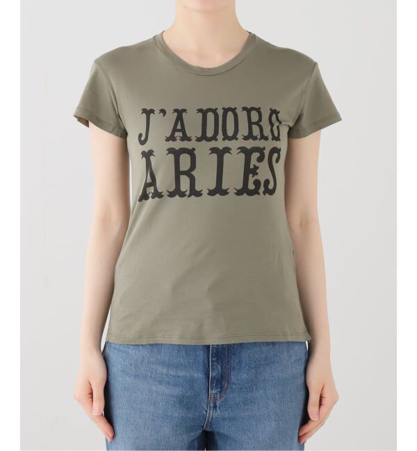 Oriens JOURNAL STANDARD「【ARIES / アリーズ】J'Adoro Western Cap Sleeve Tee」|Tシャツ・カットソー|