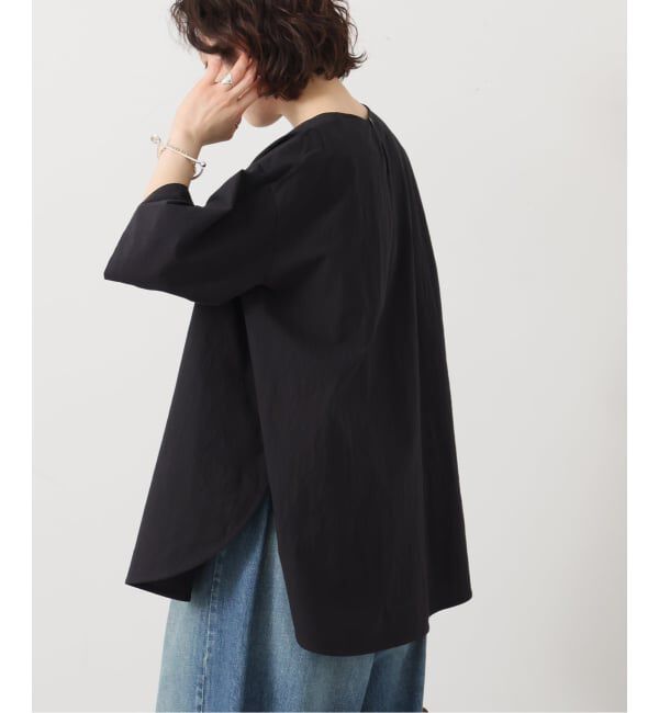 journal standard luxe「タイプワッシャー ラウンドフレアーシャツ」|シャツ・ブラウス|