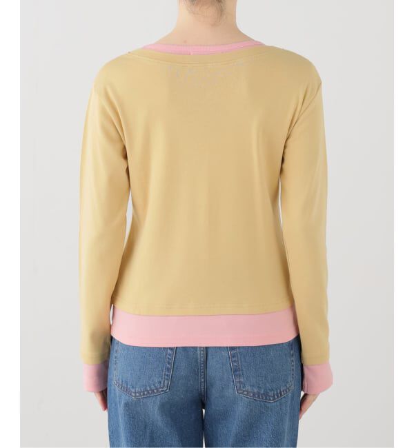 JOURNAL STANDARD「【gimaguas/ギマガス】Sam T-Shirt Beige/Pink」|Tシャツ・カットソー|