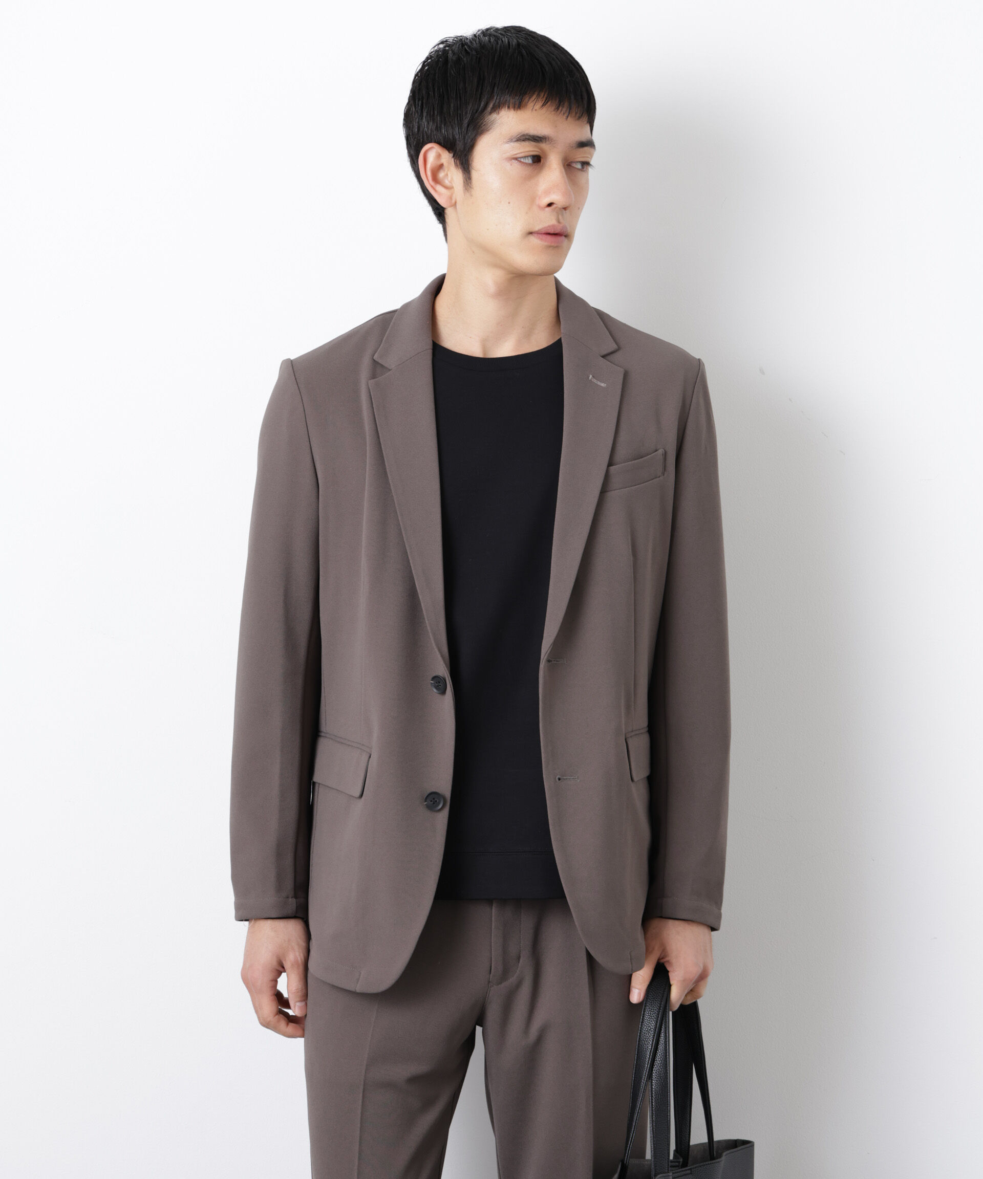 nano･universe「『Begin 5月号掲載 XLサイズ追加』｢Damerino Pack｣for Jet Setter ブークレージャージセットアップ」|スーツ|
