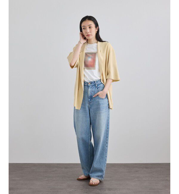 SALON adam et rope'「【PAUL KLEE by SALON】プリントコンパクトT」|Tシャツ・カットソー|