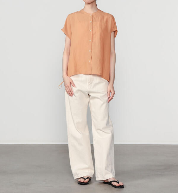  「nicholson & nicholson |〈別注〉フレンチスリーブ ブラウス WOMEN」|シャツ・ブラウス|