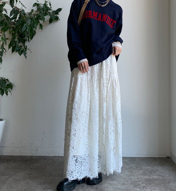  「【WEB限定】NORMANDIE裏毛バックジッププルオーバー」|Tシャツ・カットソー|