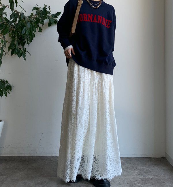  「【WEB限定】NORMANDIE裏毛バックジッププルオーバー」|Tシャツ・カットソー|
