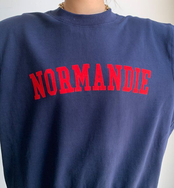  「【WEB限定】NORMANDIE裏毛バックジッププルオーバー」|Tシャツ・カットソー|
