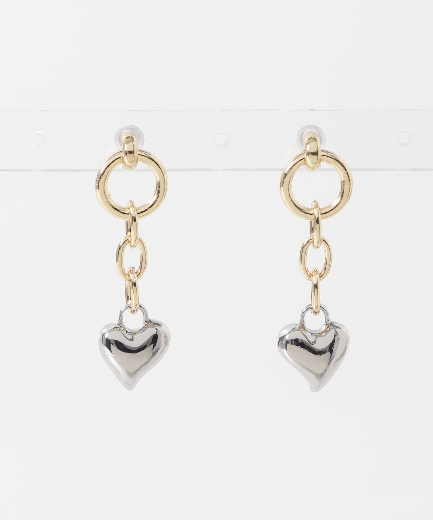 SMELLY「ハートドロップピアス」|ピアス|