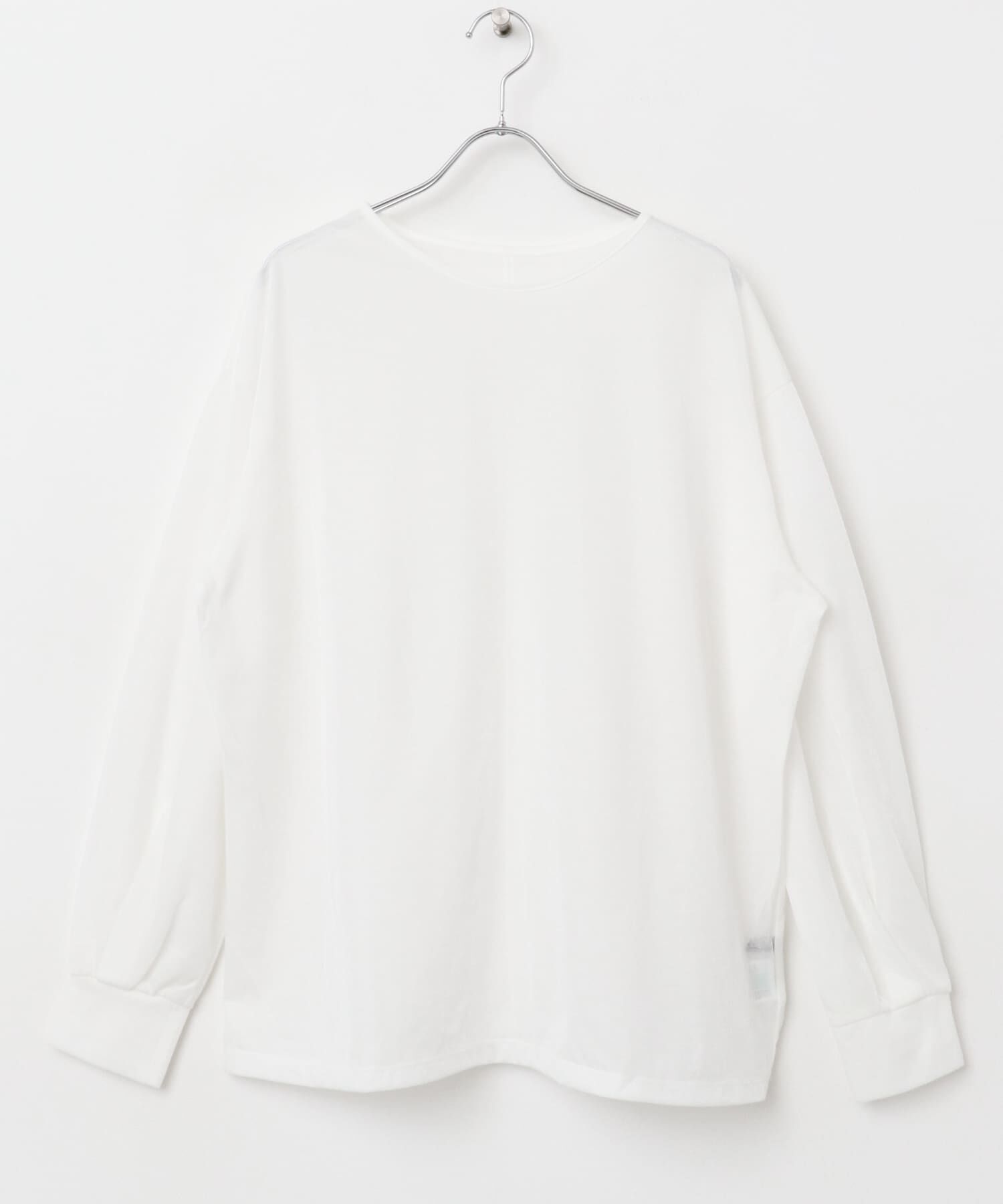 URBAN RESEARCH ROSSO「シアークルーネックロングTシャツ」|Tシャツ・カットソー|