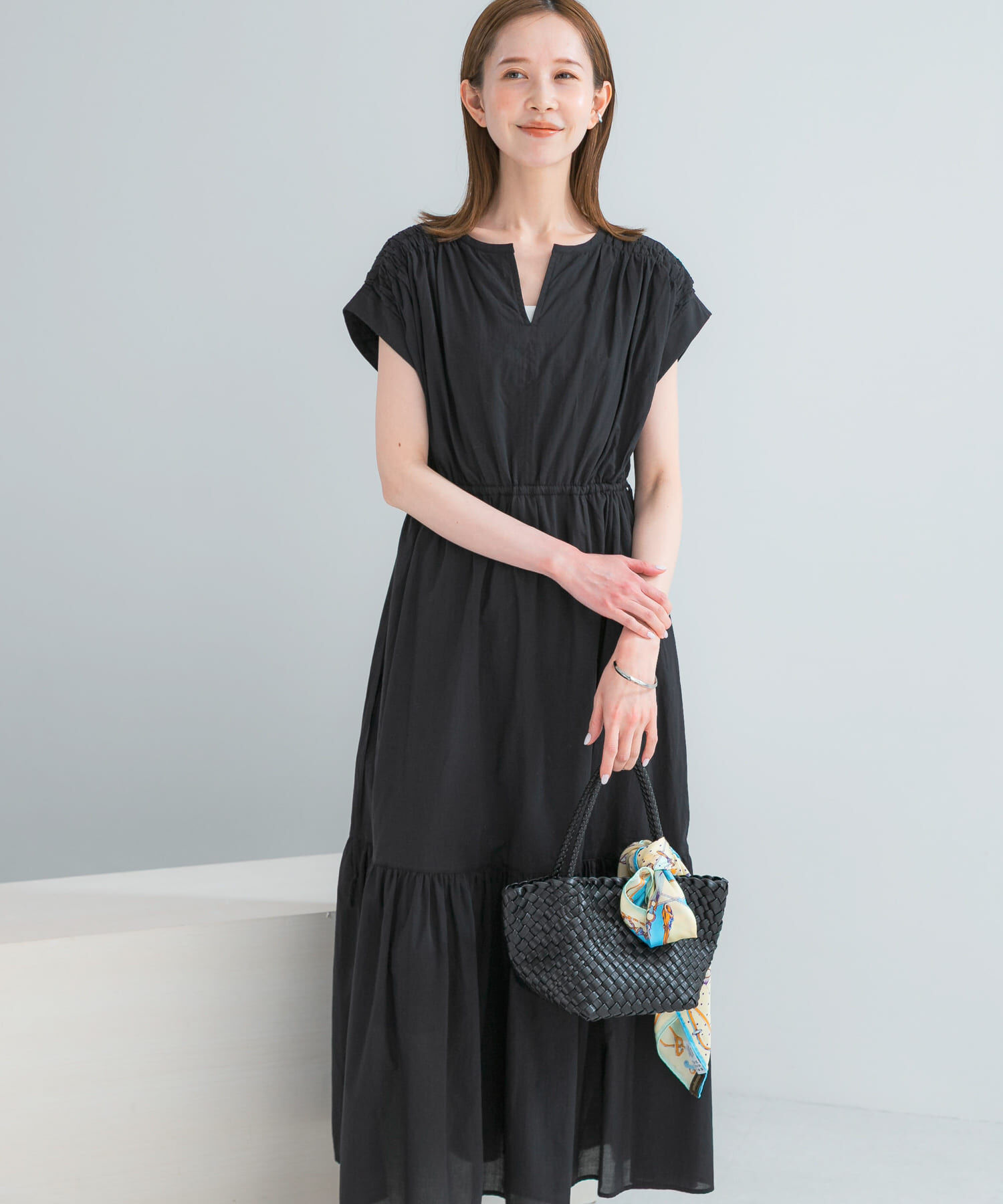 URBAN RESEARCH ROSSO「『WEB限定』コットンボイルワンピース」|ワンピース|