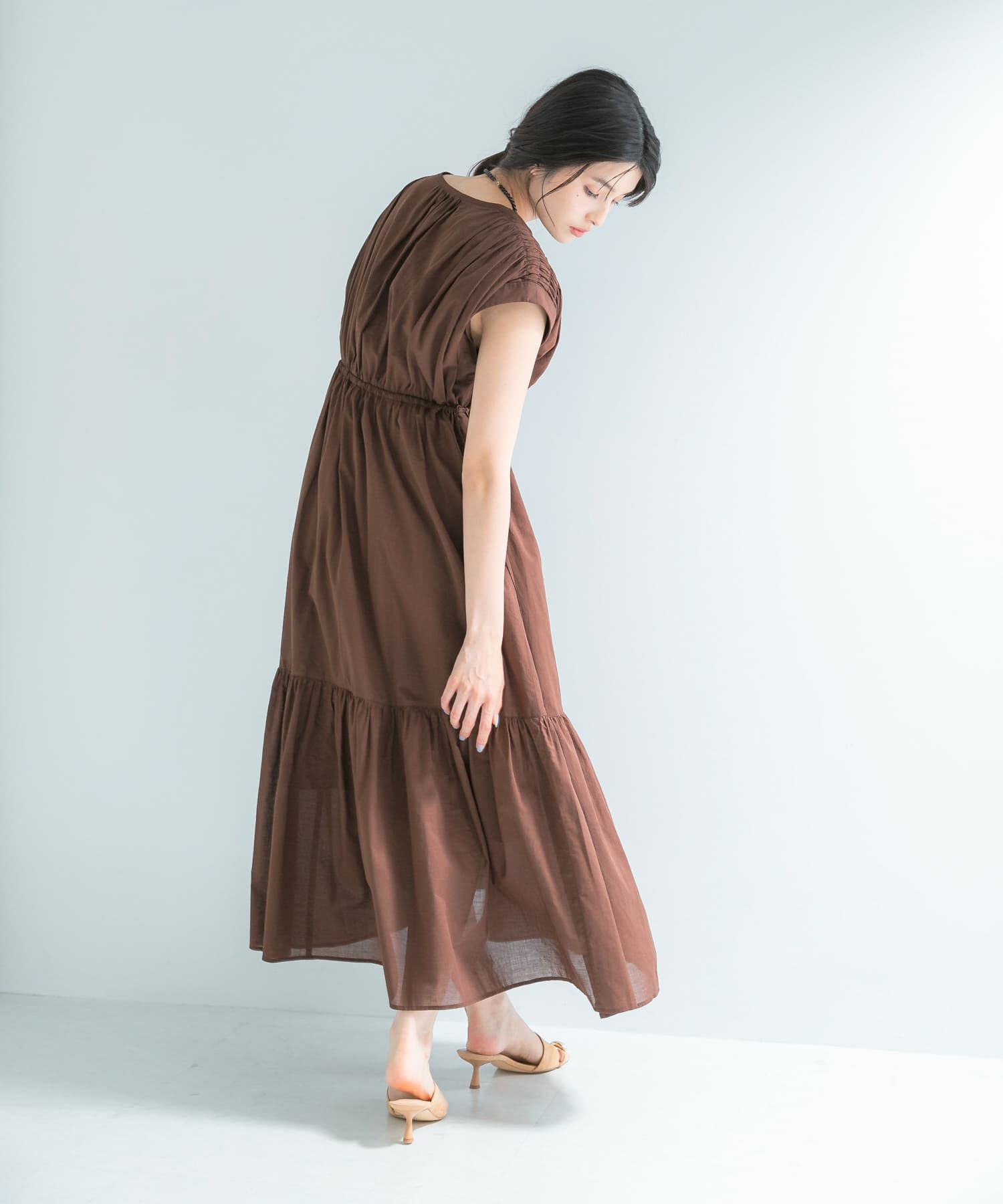 URBAN RESEARCH ROSSO「『WEB限定』コットンボイルワンピース」|ワンピース|