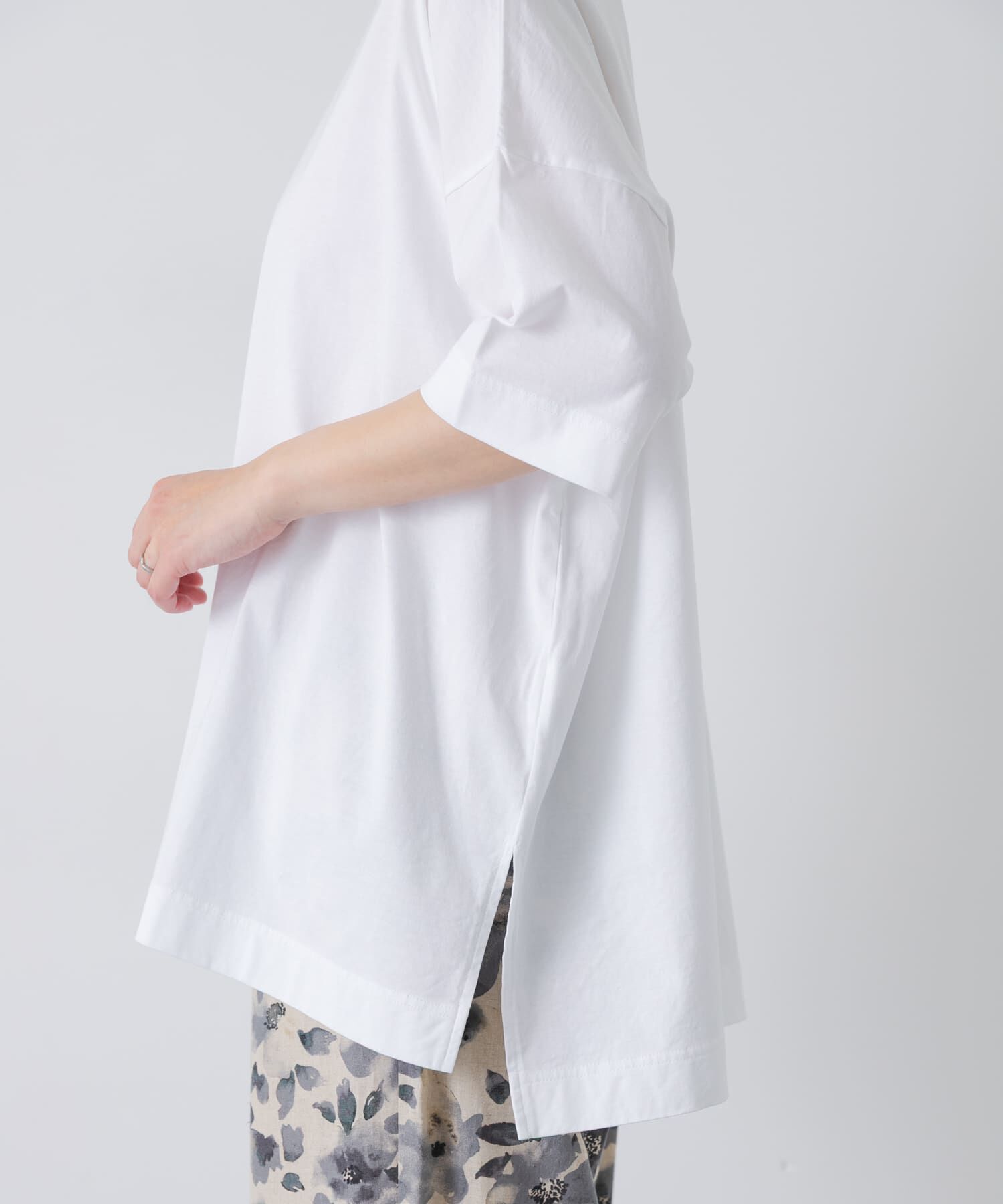 かぐれ「オーバークルーネックカットソー」|Tシャツ・カットソー|