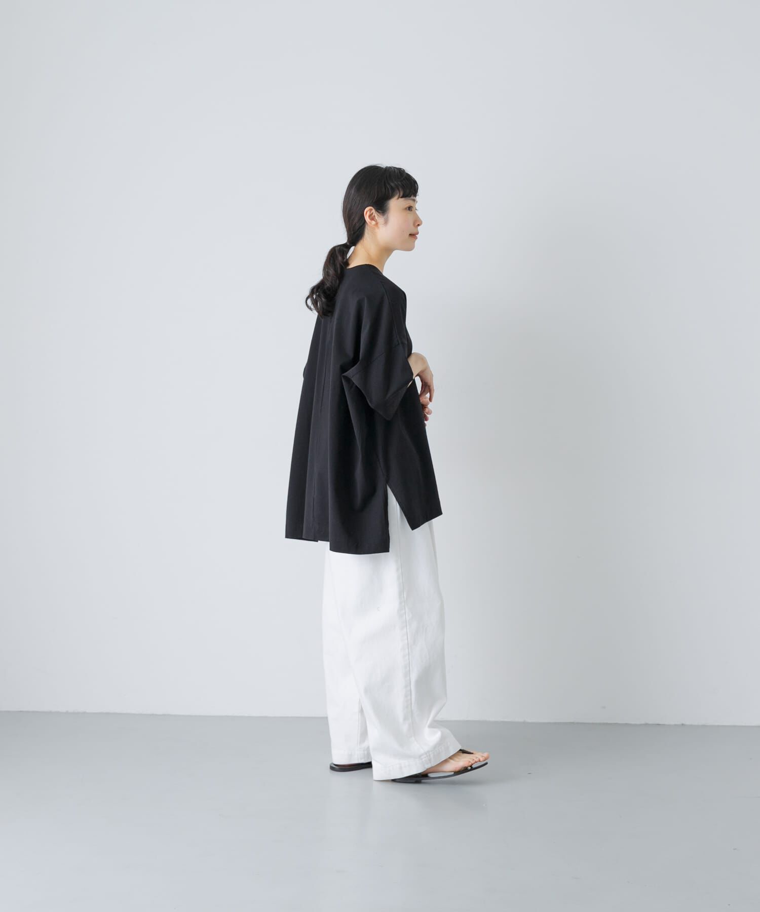かぐれ「オーバークルーネックカットソー」|Tシャツ・カットソー|