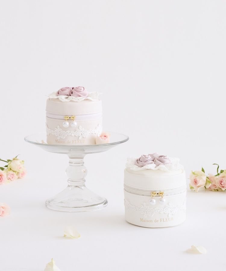 Maison de FLEUR「ローズブーケポーチ」|ポーチ|