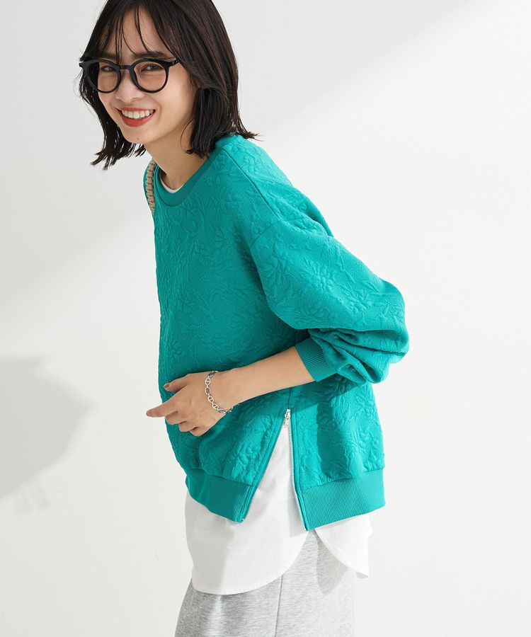 Green Parks「フラワーフクレジャカードプルオーバー」|Tシャツ・カットソー|Green
