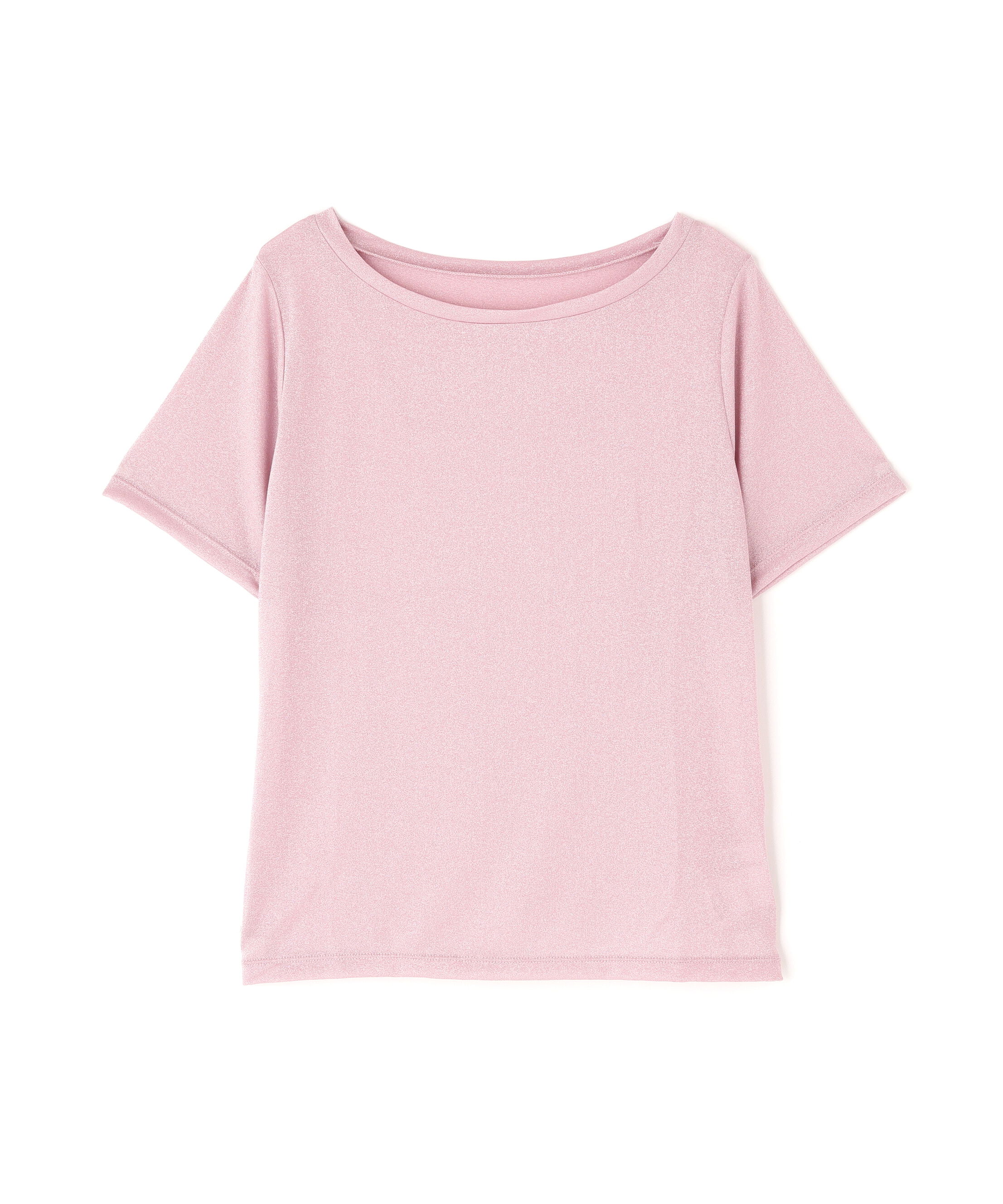  「ラメボートネックカットソー」|Tシャツ・カットソー|