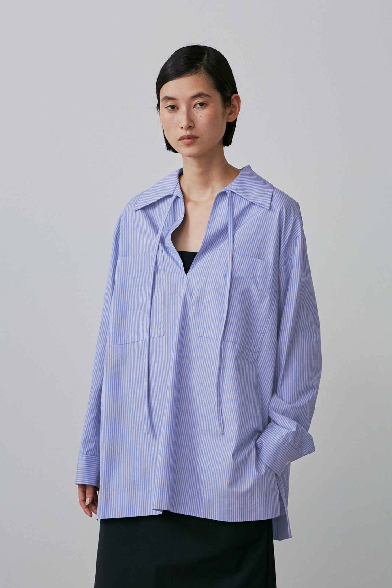 YLEVE 「YLEVE / COTTON TYPEWRITER P/O SH」|シャツ・ブラウス|ホワイト21