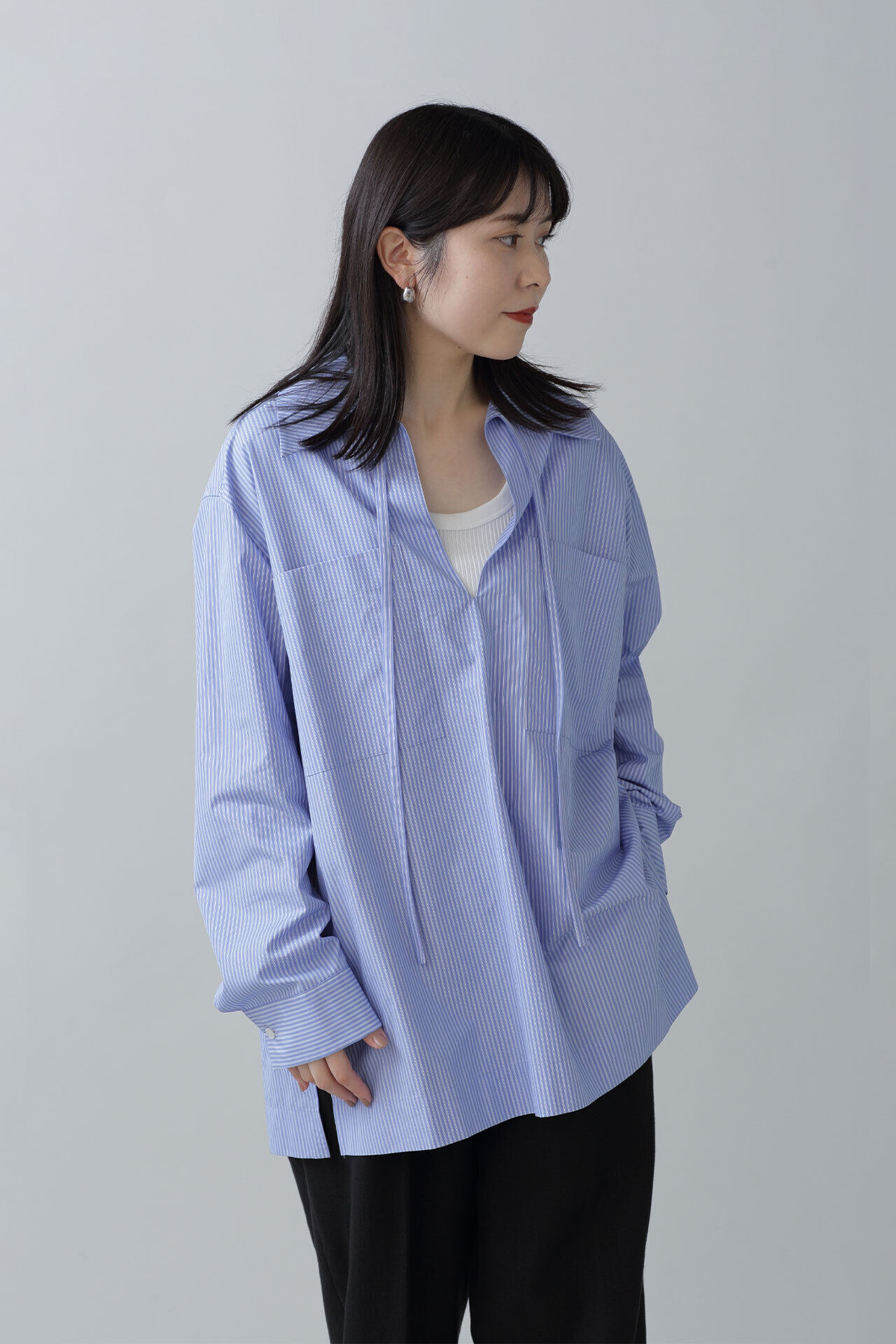 YLEVE 「YLEVE / COTTON TYPEWRITER P/O SH」|シャツ・ブラウス|