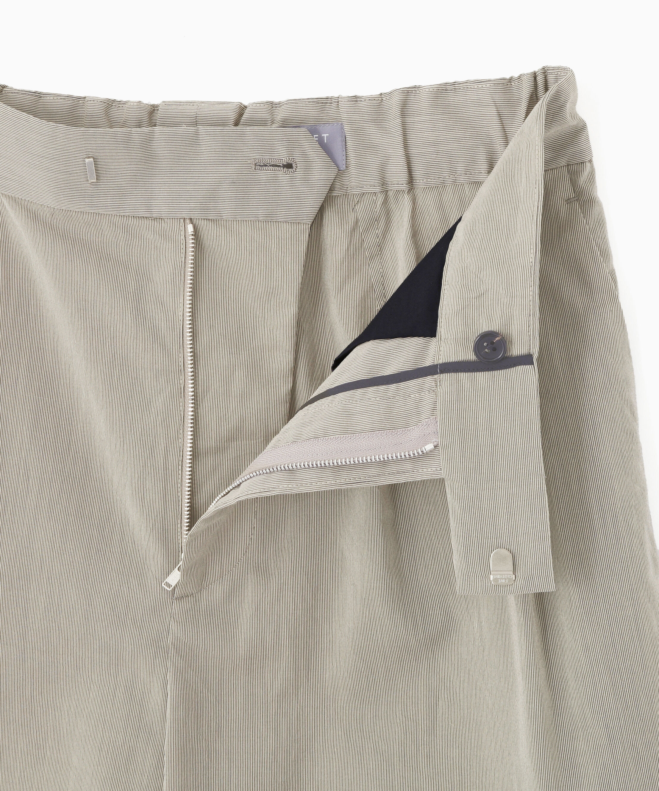  「FINE STRIPE COTTON SILK TROUSERS」|その他|
