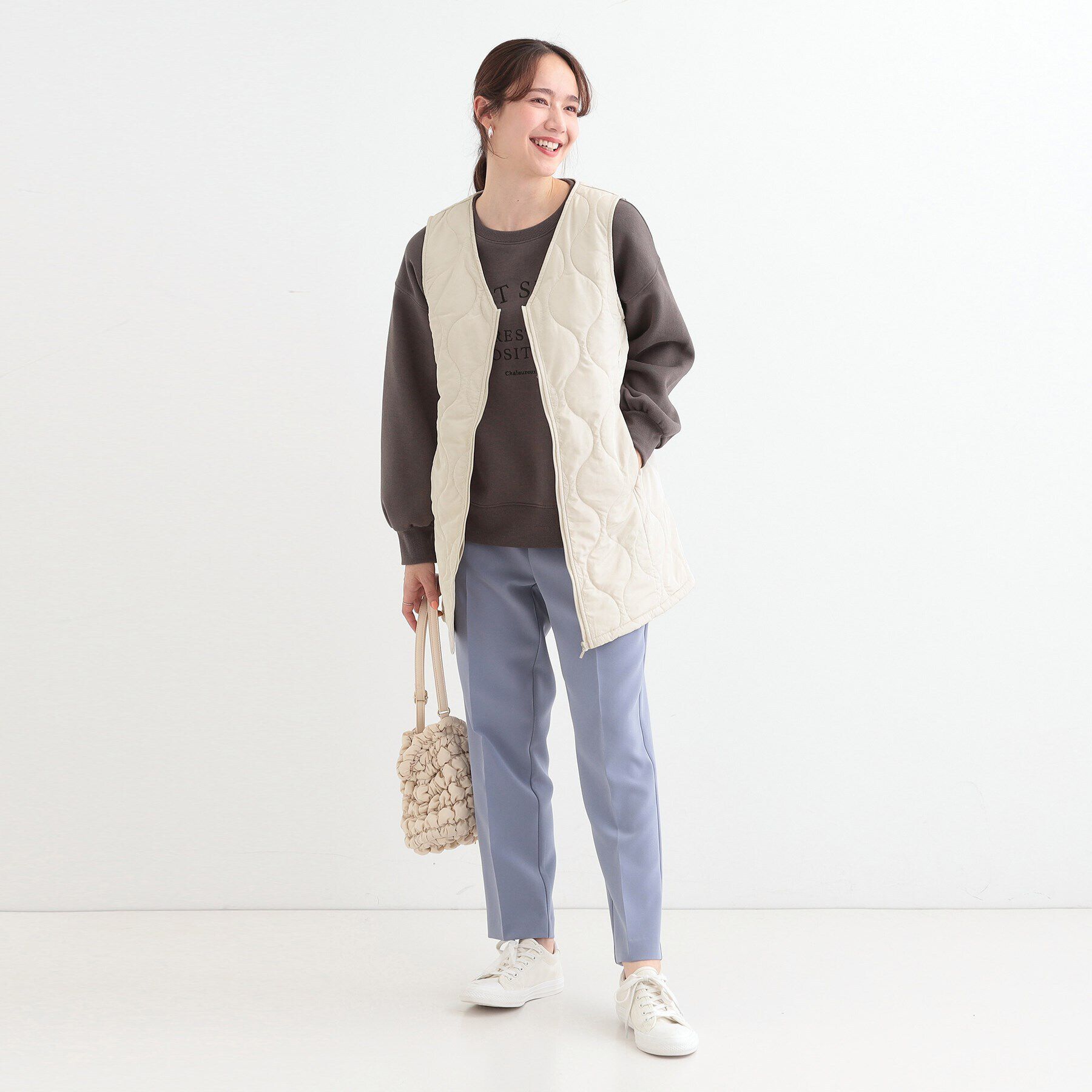SHOO･LA･RUE「【撥水/防花粉/S-LL】ライナー付き ミリタリーフーデッドコート」|その他|