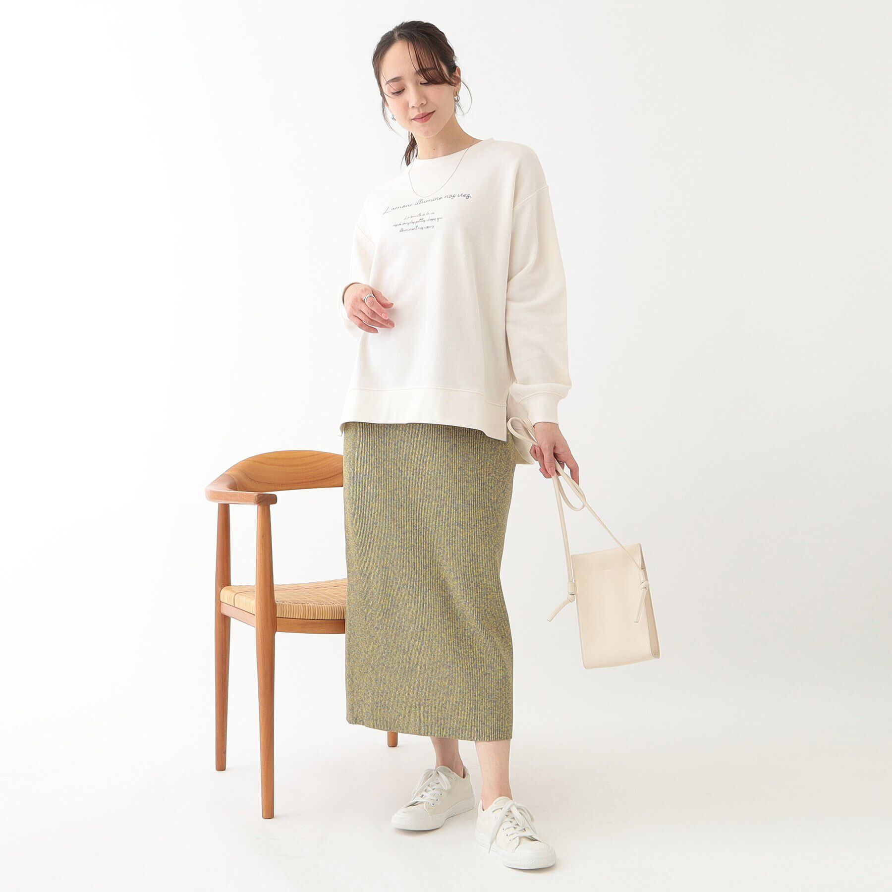 SHOO･LA･RUE「【洗える/S-LL】選べる3柄 グラフィックスウェット」|Tシャツ・カットソー|