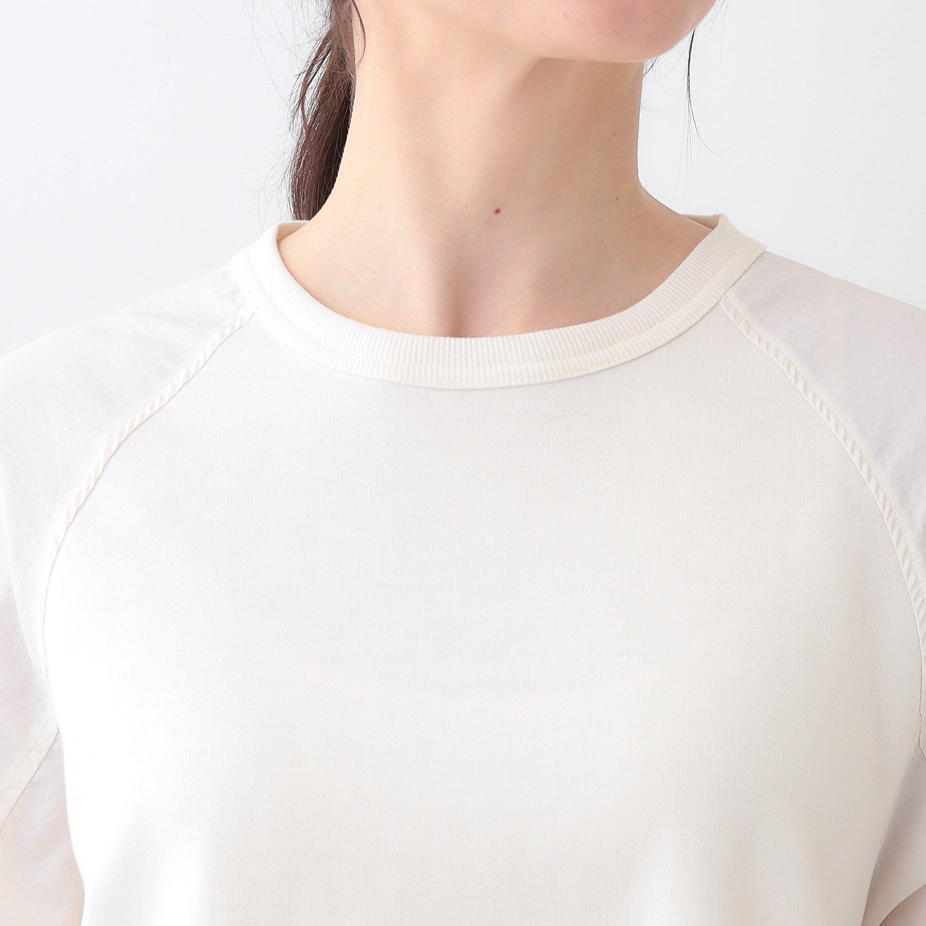 SHOO･LA･RUE「【洗える】季節の変わり目に ラグランナイロントップス」|Tシャツ・カットソー|