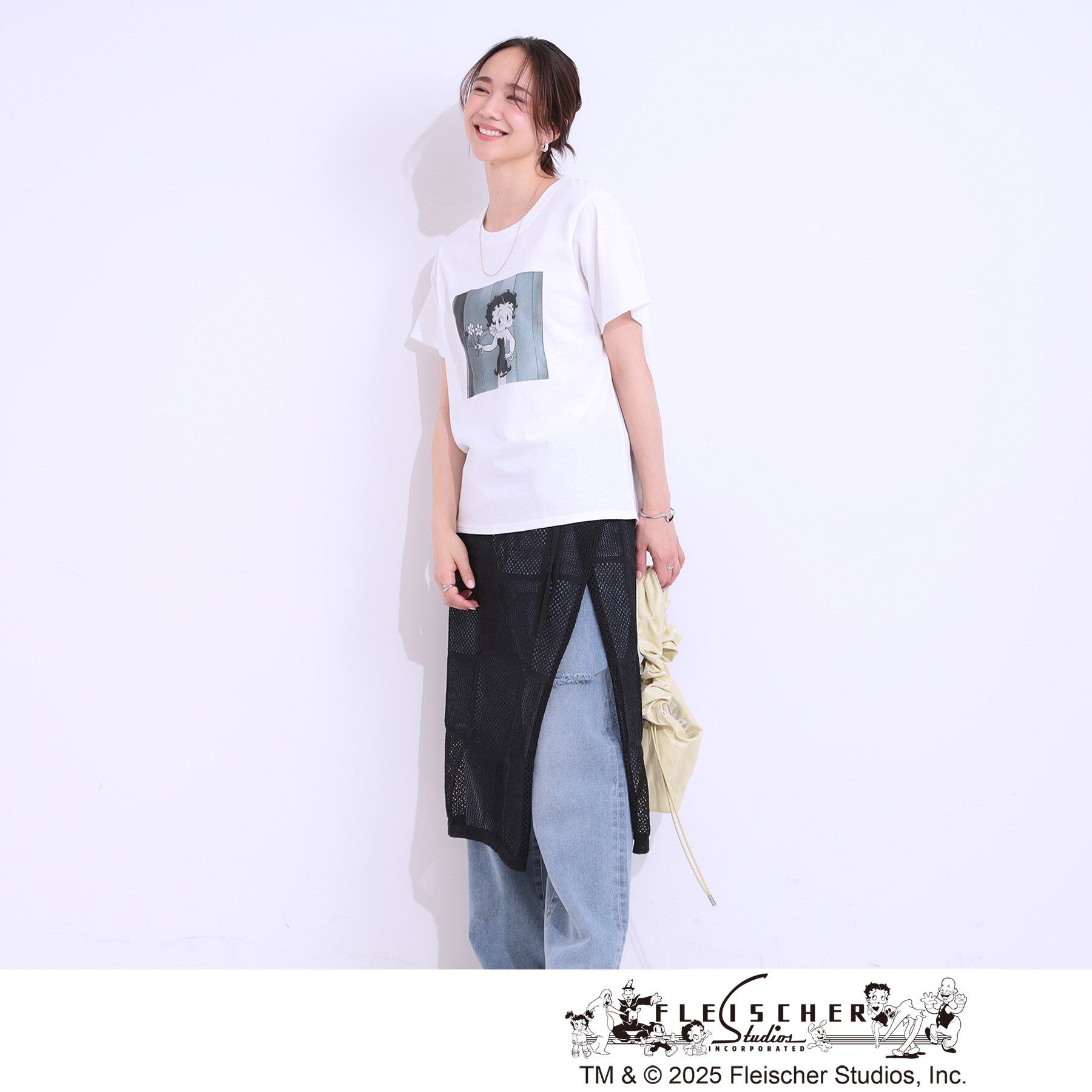 SHOO･LA･RUE「【BETTY BOOP（TM）別注】ベーシックTシャツ」|Tシャツ・カットソー|