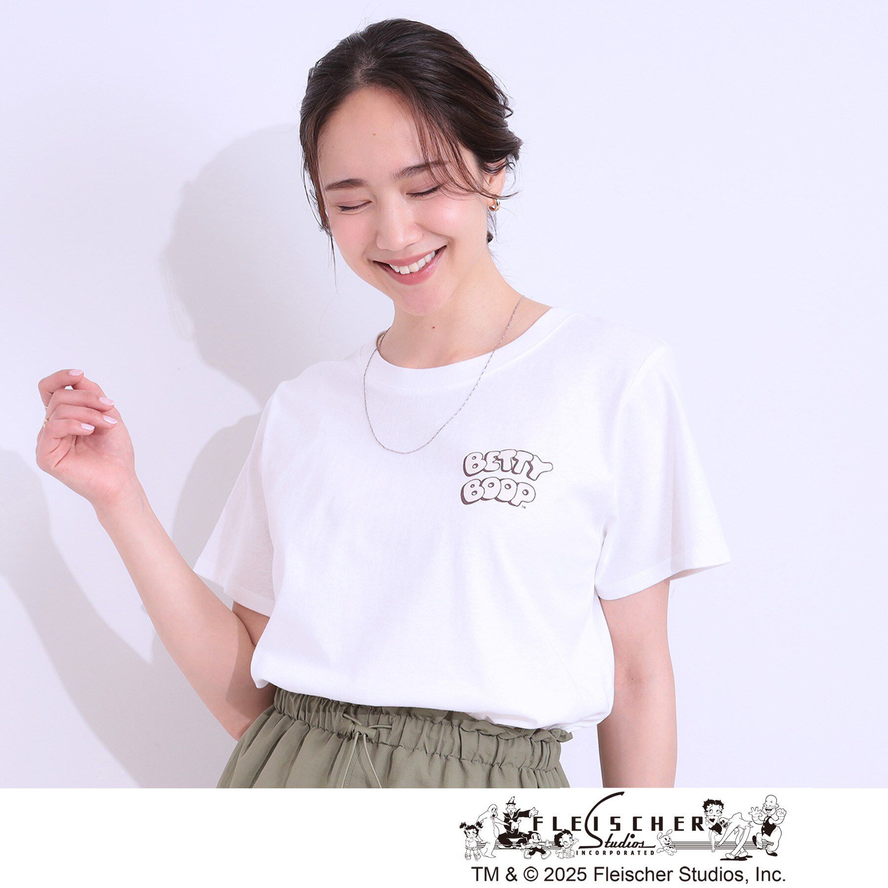 SHOO･LA･RUE「【BETTY BOOP（TM）別注】ベーシックTシャツ」|Tシャツ・カットソー|