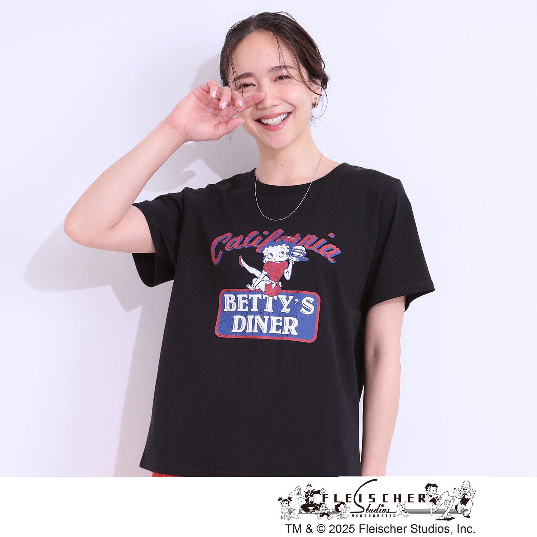 SHOO･LA･RUE「【BETTY BOOP（TM）別注】ベーシックTシャツ」|Tシャツ・カットソー|