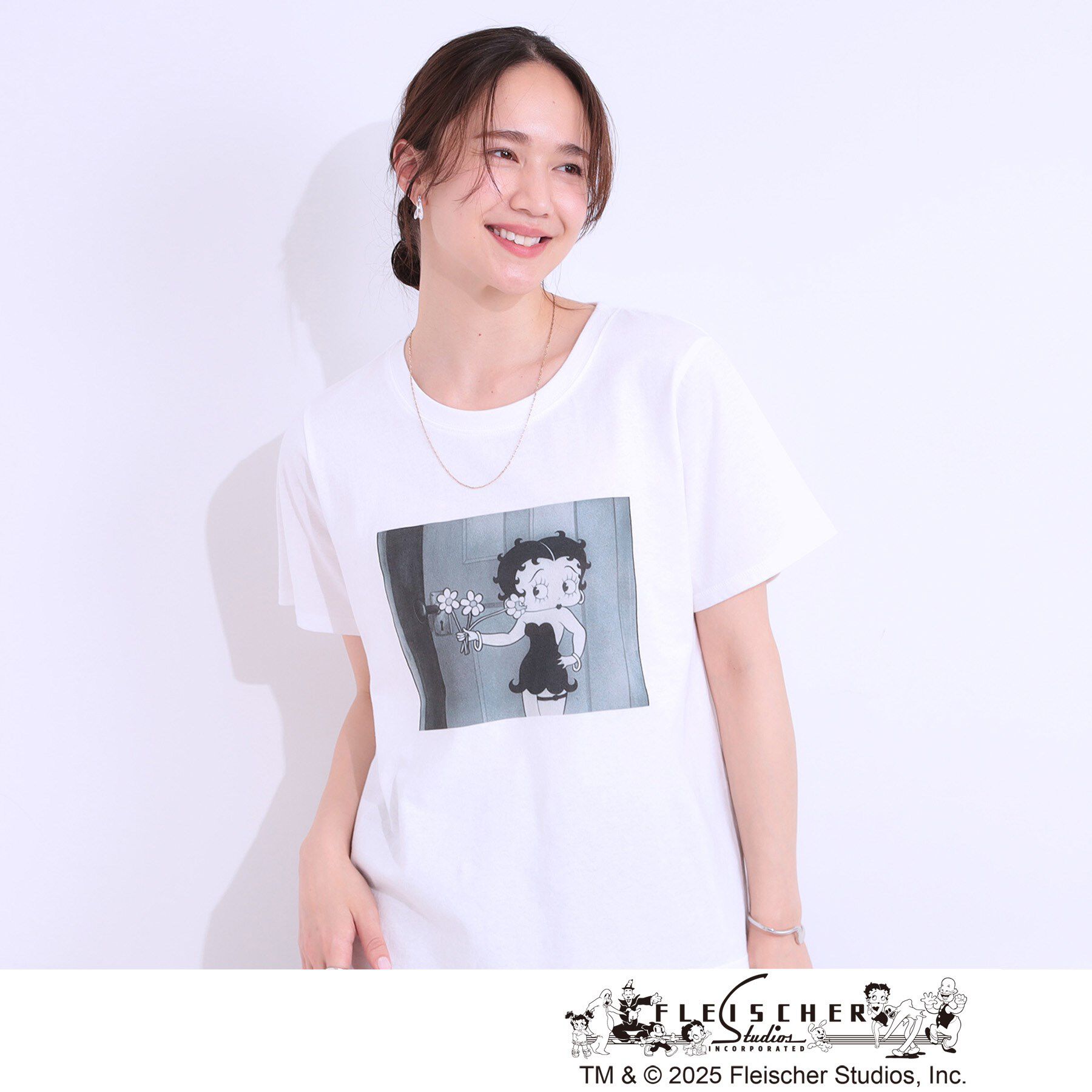 SHOO･LA･RUE「【BETTY BOOP（TM）別注】ベーシックTシャツ」|Tシャツ・カットソー|