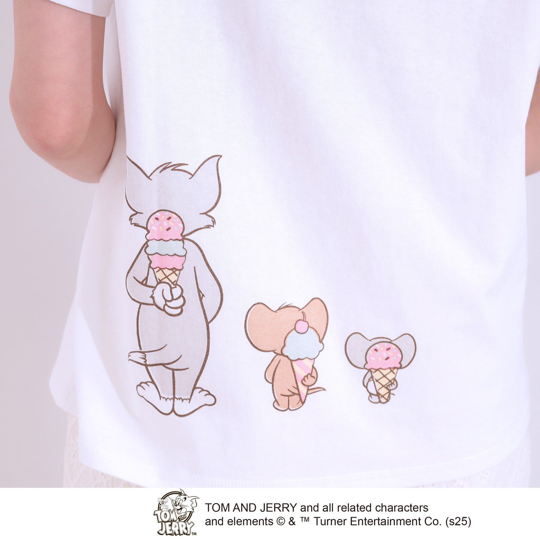 SHOO･LA･RUE「【TOM and JERRY 別注】ベーシックTシャツ」|Tシャツ・カットソー|