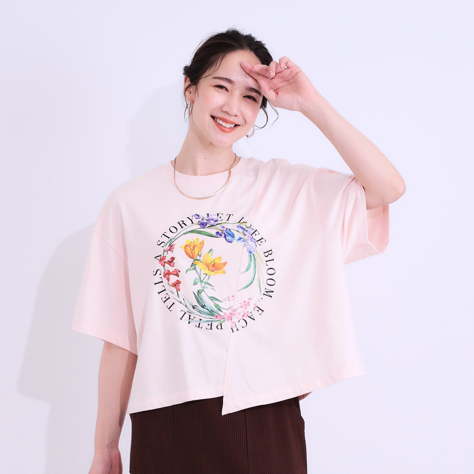 SHOO･LA･RUE「リメイク風Tシャツ」|Tシャツ・カットソー|
