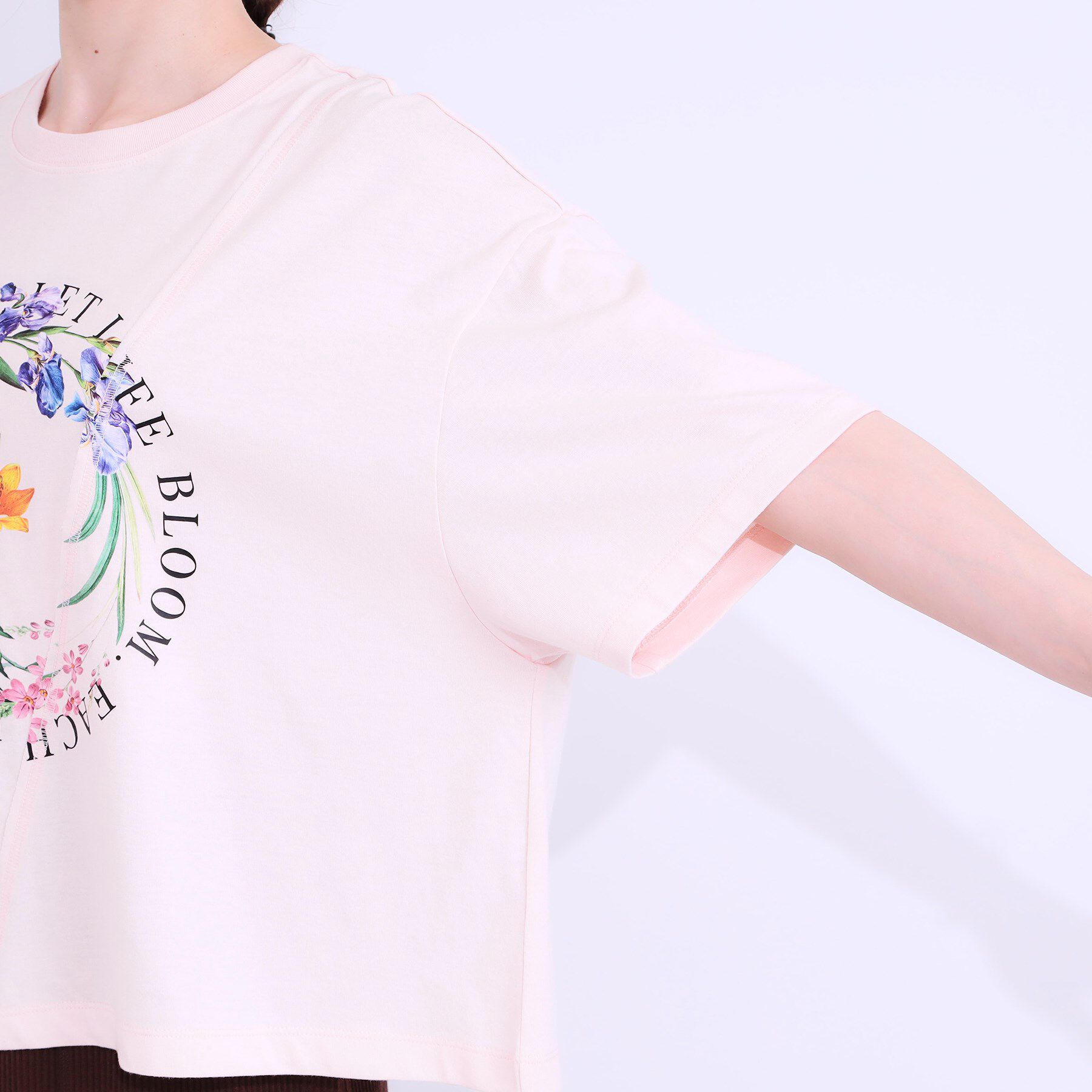 SHOO･LA･RUE「リメイク風Tシャツ」|Tシャツ・カットソー|