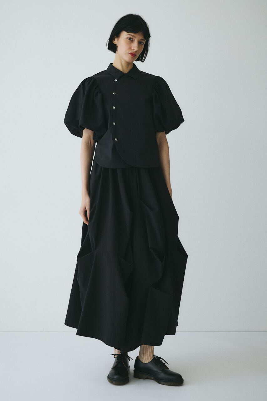 HeRIN.CYE「CLO Many tuck volume skirt」|スカート|
