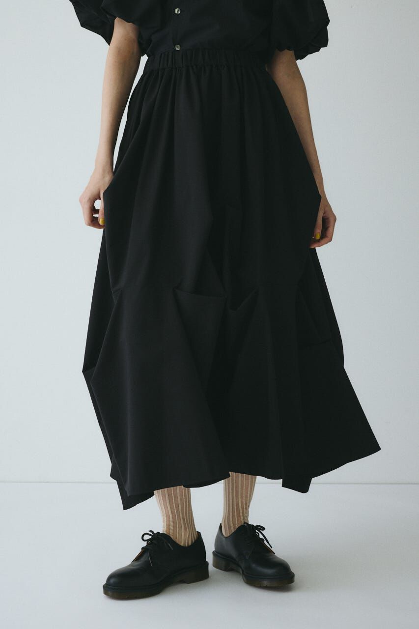 HeRIN.CYE「CLO Many tuck volume skirt」|スカート|
