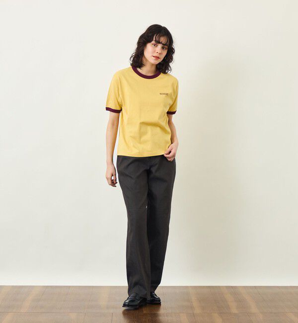 MACKINTOSH PHILOSOPHY「GREY LABEL リンガーロゴTシャツ」|Tシャツ・カットソー|