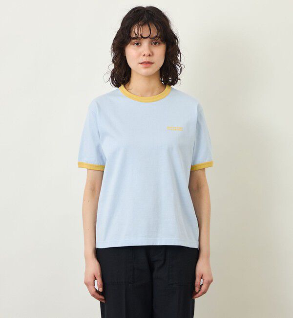 MACKINTOSH PHILOSOPHY「GREY LABEL リンガーロゴTシャツ」|Tシャツ・カットソー|