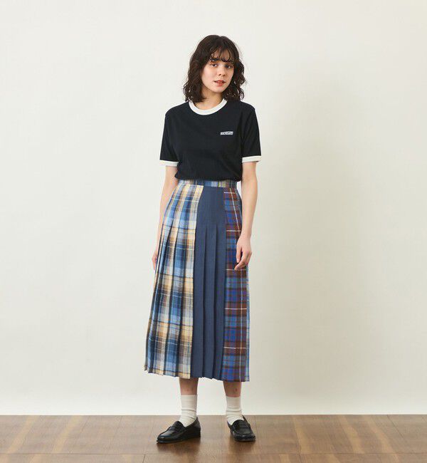 MACKINTOSH PHILOSOPHY「GREY LABEL リンガーロゴTシャツ」|Tシャツ・カットソー|