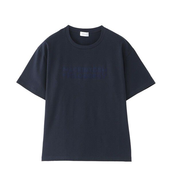 MACKINTOSH PHILOSOPHY「【WEB&一部店舗限定】フロッキーロゴTシャツ」|Tシャツ・カットソー|ネイビー