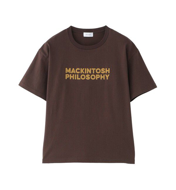 MACKINTOSH PHILOSOPHY「【WEB&一部店舗限定】フロッキーロゴTシャツ」|Tシャツ・カットソー|ブラウン