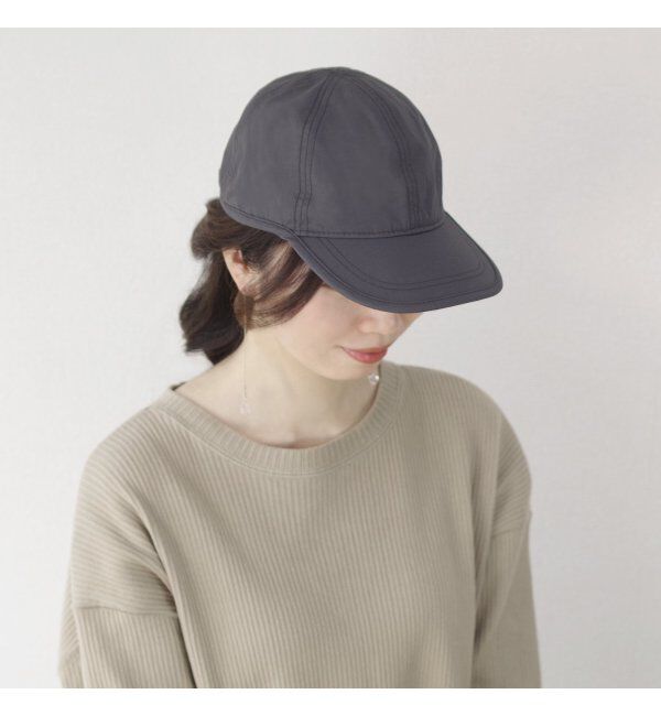 TOKYO DESIGN CHANNEL「【UVカット／微撥水】WATER COOL キャップ」|その他|グレイ