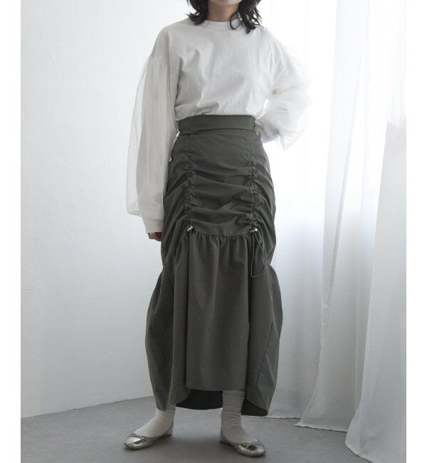 VENCE share style「ベネシャンギャザースカート」|スカート|