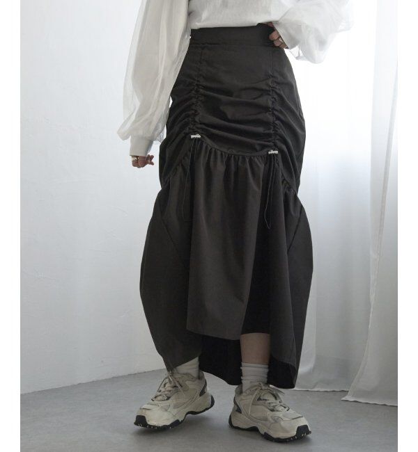 VENCE share style「ベネシャンギャザースカート」|スカート|