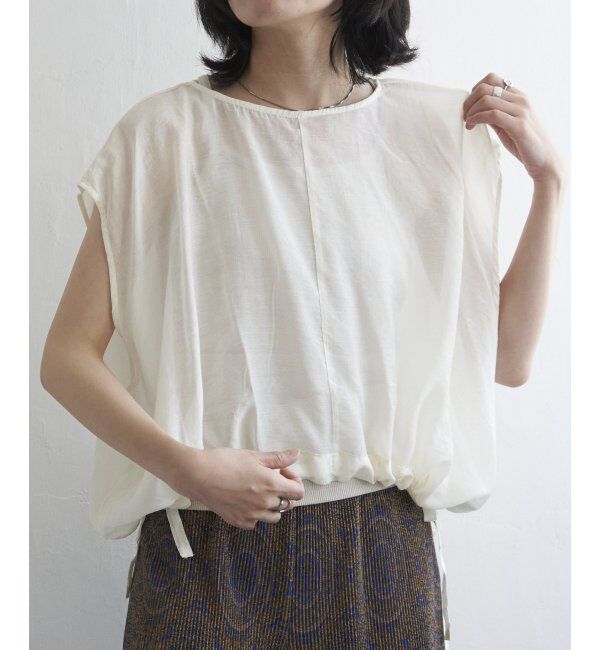 VENCE share style「ウエスト絞りフレンチブラウス」|シャツ・ブラウス|