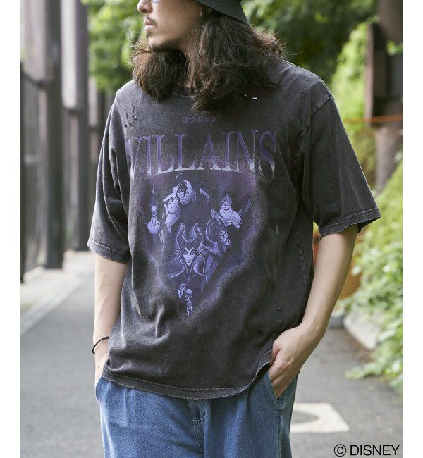 VENCE share style「ヴィランズダメージTシャツ」|Tシャツ・カットソー|