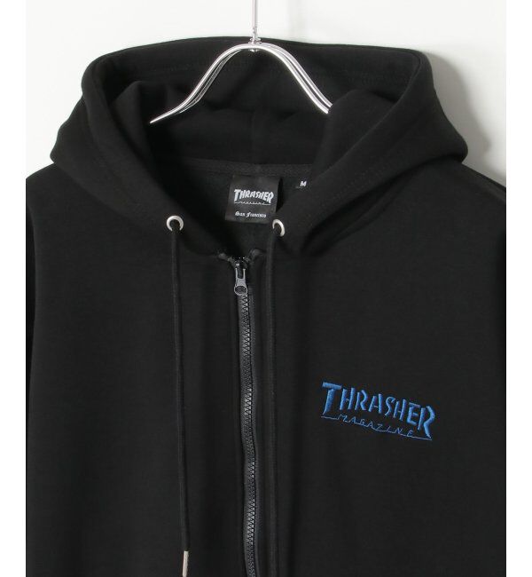 VENCE share style「THRASHER スラッシャー ジップパーカー」|カーディガン|