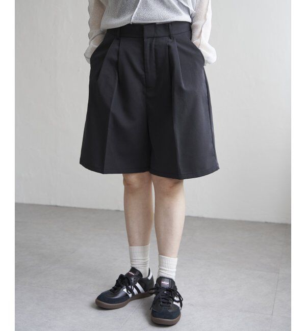 VENCE share style「TRツイルタックハーフパンツ」|その他|