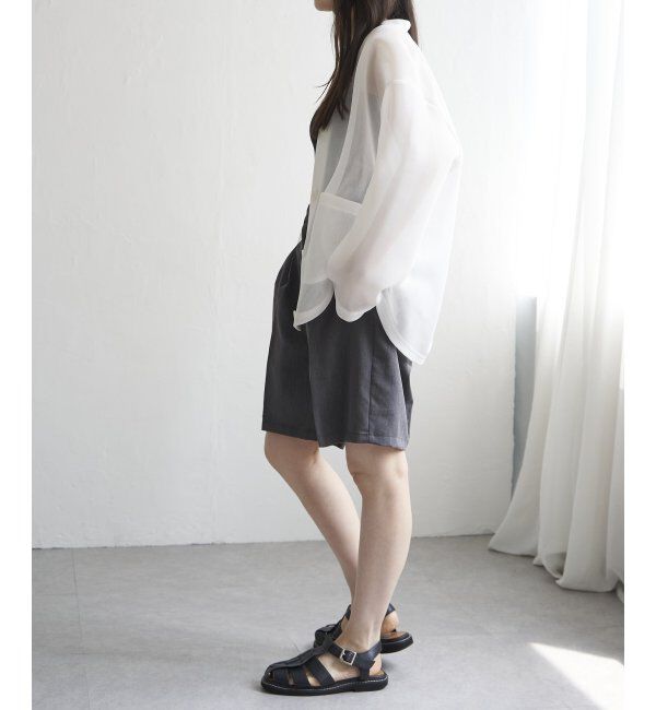 VENCE share style「TRツイルタックハーフパンツ」|その他|