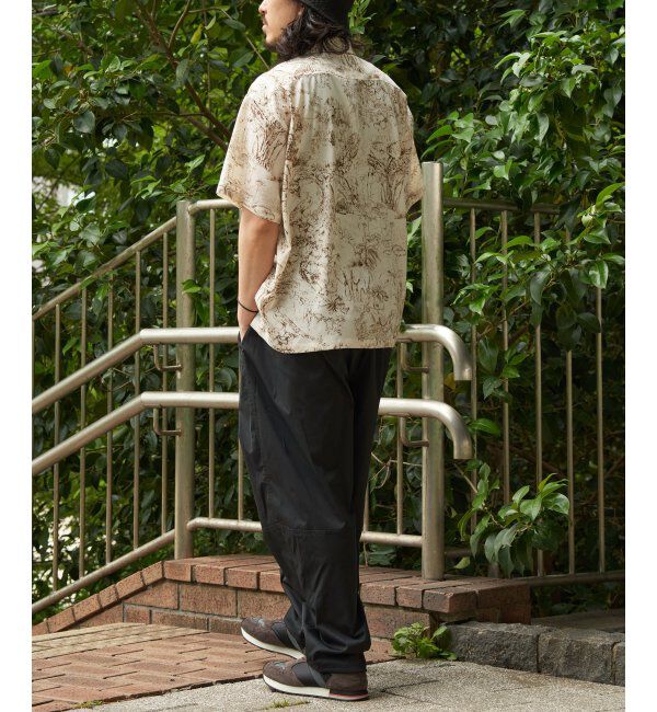 VENCE share style「ジャングル総柄半袖シャツ」|シャツ・ブラウス|