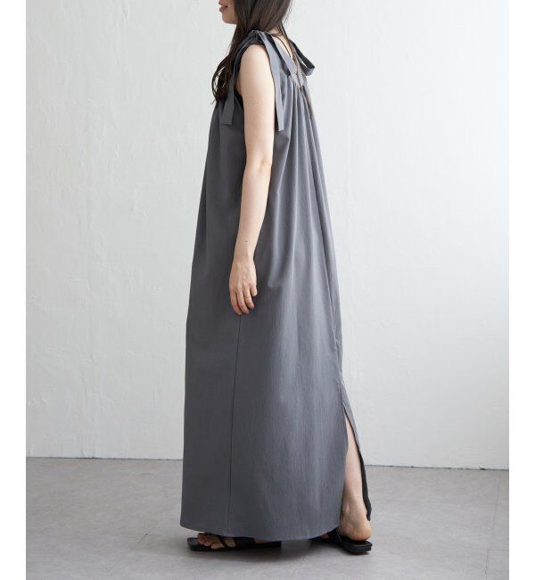 VENCE share style「クレープ肩リボンワンピース」|ワンピース|
